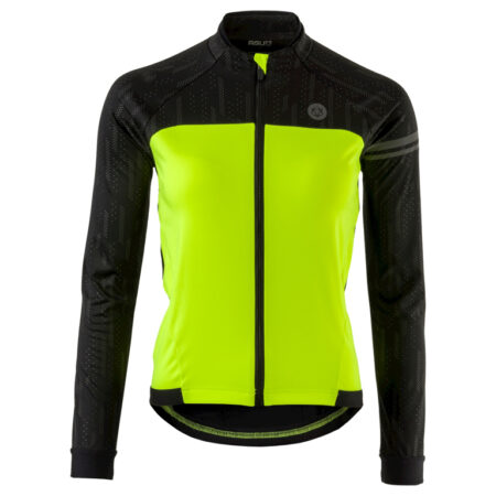 AGU Cykeljakke - Essential - Dame - HI-VIS - Sort/Gul - Str. M