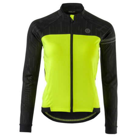AGU Cykeljakke - Essential - Dame - HI-VIS - Sort/Gul - Str. XS