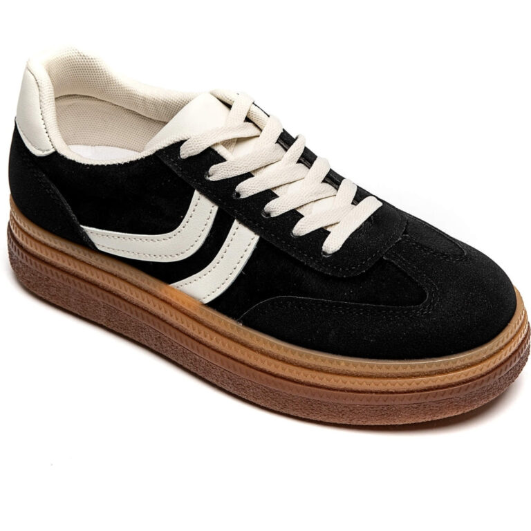 Agnes dame sneakers 8999 - Black