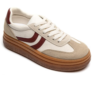 Agnes dame sneakers 8999 - Wine