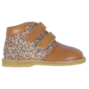 Angulus Begyndersko - Cognac/Multi Glitter