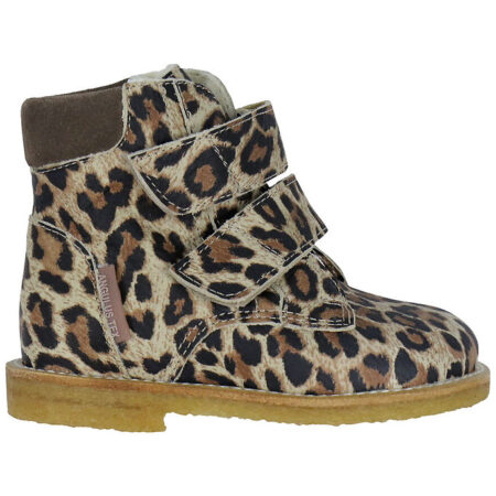 Angulus Begynderstøvler m. For - Tex - Beige Leo/Taupe