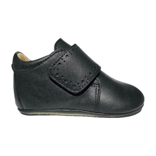 Angulus Hjemmesko Velcro - Black - Str. 19