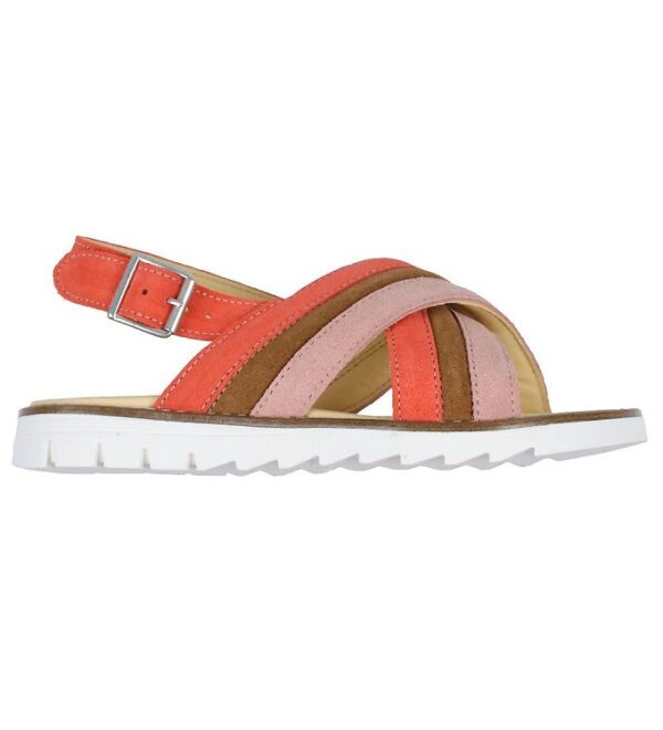 Angulus Sandal - Fersken/Cognac/Koral - 30 - Angulus Sandal