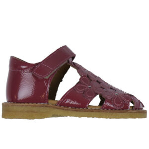 Angulus Sandaler - Berry m. Blomster