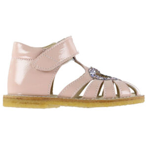Angulus Sandaler - Glimmer Hjerte - Rosenbud/Pastal Multi