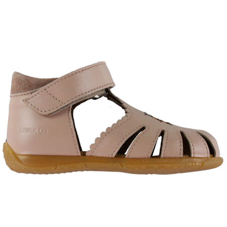 Angulus Sandaler m. Broderi - Rosebud