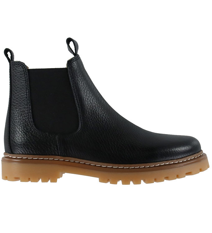 Angulus Støvler - Chelsea - Black/Black