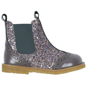 Angulus Støvler - Chelsea - Lavender/Pastel m. Glitter