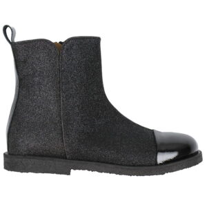 Angulus Støvler - Chelsea - Sort/Glitter