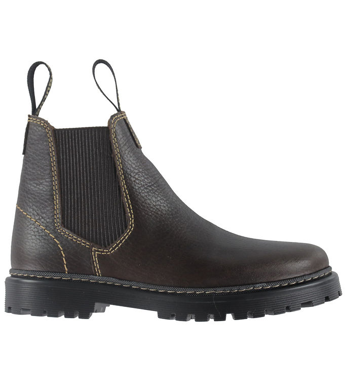 Angulus Støvler - Narrow to Nor - Dark Brown/Brown Elastic
