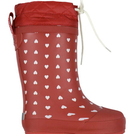 Angulus Termostøvler m. Uldfor - Red Hearts