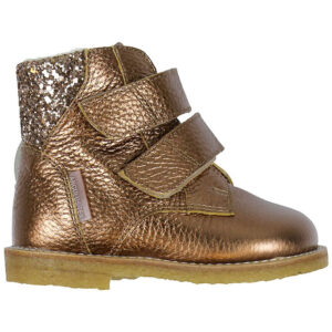 Angulus Vinterstøvler - Tex - Bronze Shine/Clay Glitter