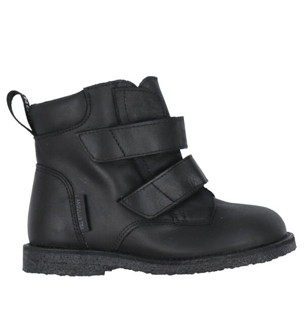 Angulus Vinterstøvler - Tex - Sort m. For/Velcro
