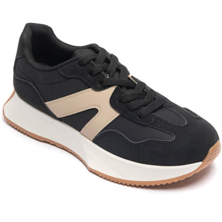 Annick dame sneakers 8917 - Black