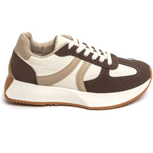 Begonia dame sneakers 9013 - Coffee