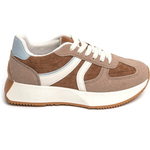 Begonia dame sneakers 9013 - Khaki