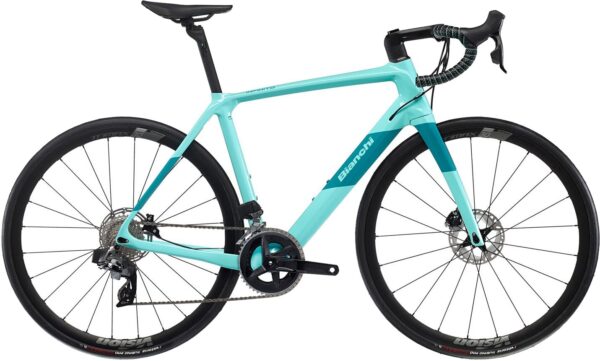 Bianchi Infinito Rival eTap AXS 24g Disc 2023 - Celeste