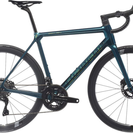 Bianchi Specialissima Dura Ace Di2 24g Disc 2023 Grøn Racercykel