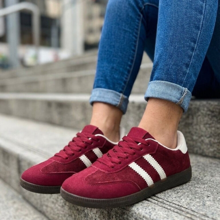 Briar dame sneakers A-108 - Bordeaux