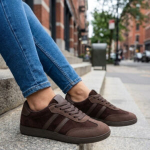 Briar dame sneakers A-108 - Coffee