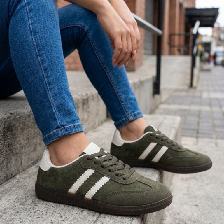 Briar dame sneakers A-108 - Green