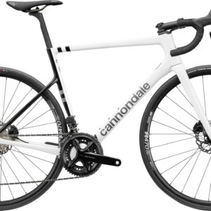 Cannondale SuperSix EVO Carbon Disc 105 Di2 2023 Hvid Racercykel