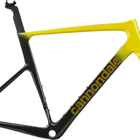 Cannondale SuperSix EVO Hi-Mod Frameset - Sort/Gul