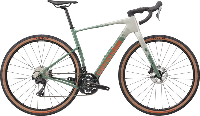 Cannondale Topstone Carbon 2 2x 2025 - Grå/Grøn