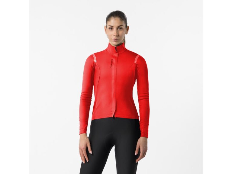 Castelli Perfetto 4 Womens Jacket - Cykeljakke - Dame - Hibiscus - Str. M