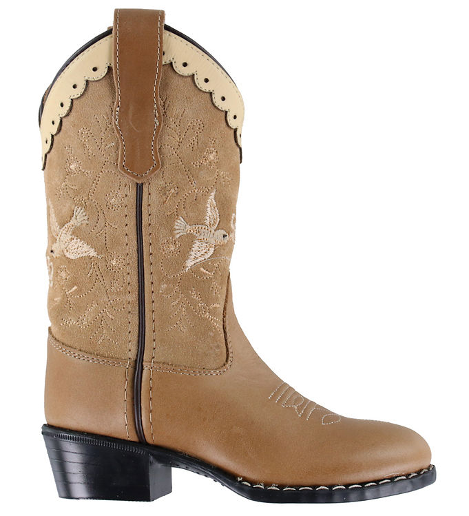 Copenhagen Colors Støvler - Cowboy - Beige Suede