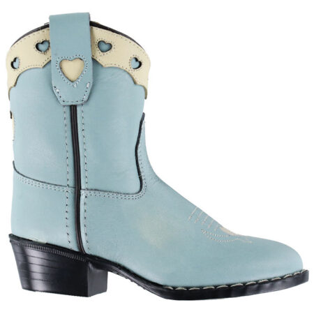 Copenhagen Colors Støvler - Cowboy - Dusty Blue Leather