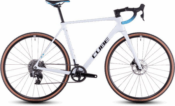 Cube Cross Racegravel C:62 Race 2025 - PolarWhite´n´Blue