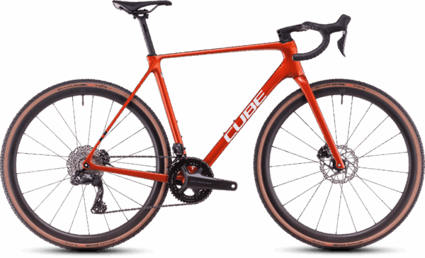 Cube Cross Racegravel C:62 SLX 2025 - Electricorange´n´White