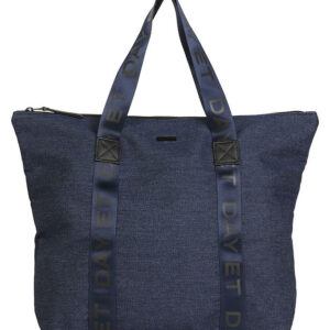 DAY ET Shopper - Jeansy Logo Band Bag M - Navy Blazer