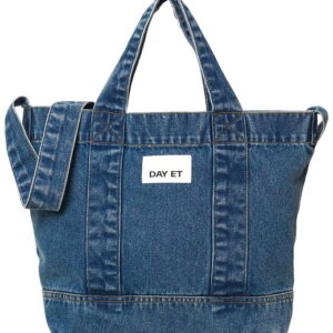 DAY ET Shopper - Washed Denim Crossbody - Blå