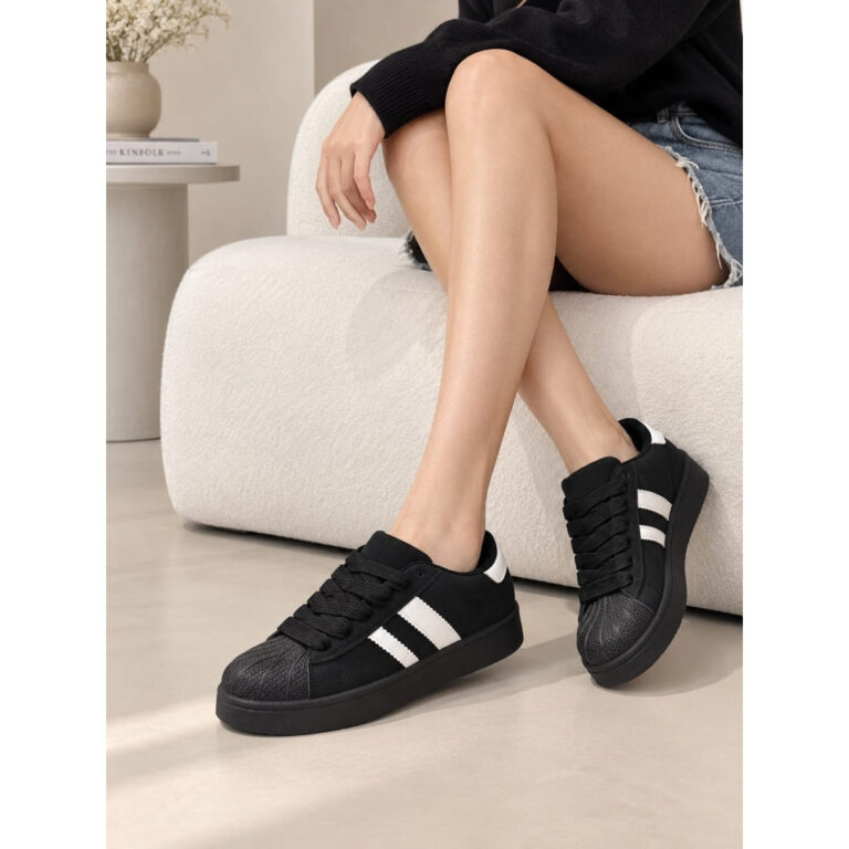 Dawn dame sneakers A-132 - Black