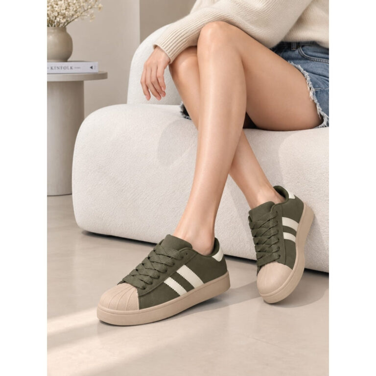 Dawn dame sneakers A-132 - Green