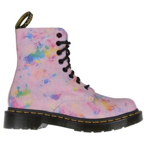 Dr. Martens Støvler - 1460 Pascal - Pink Rainbow Burst Suede