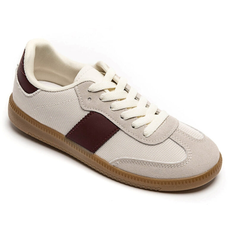 Elie dame sneakers 8965 - Wine