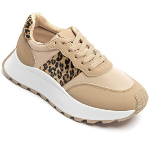 Genevieve dame sneakers 9133 - Leopard