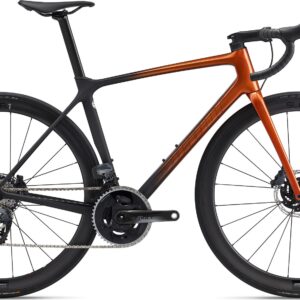 Giant TCR Advanced Pro Disc 0 AXS 2023 - Sort/Orange (Udstillingsmodel)