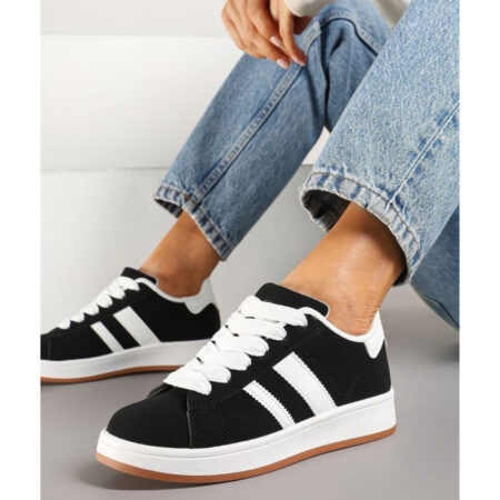 Ginette dame sneakers A-123 - Black