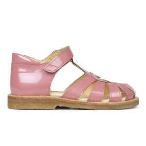 Hjerte Sandal m. velcro - Rose Pink - Str. 22