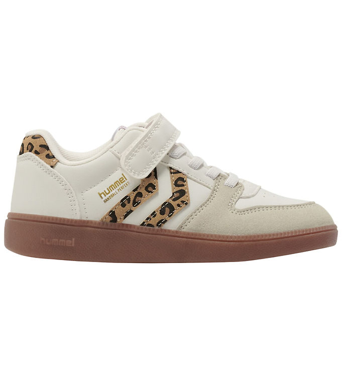Hummel Sko - Handball Perfekt - Bright White/Java/Cornstalk