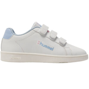 Hummel Sko - Match Point JR - White/ Blue/ Pink