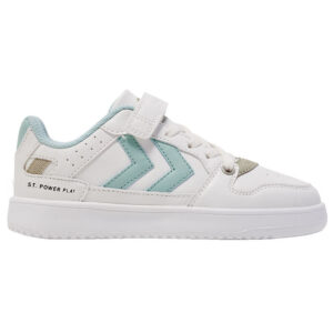 Hummel Sko - ST. Power Play Jr - White/Turquoise