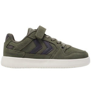 Hummel Sko - ST. Power Play Suede JR - Dusty Olive