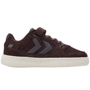 Hummel Sko - ST. Power Play Suede JR - Fudge