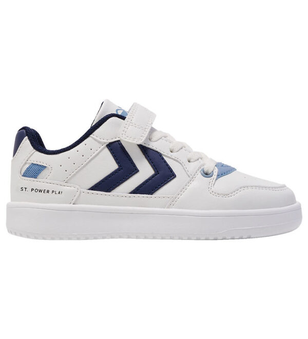 Hummel Sko - St. Power Play Jr - WHITE/BLUE